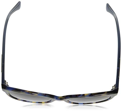 Emporio Armani 0EA4140 Gafas, Blue Havana/Blue Shaded, 55/19/140 para Mujer