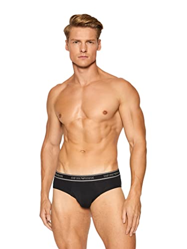 Emporio Armani Banda Con Logotipo De Core Bañador, Hombre, Negro, L