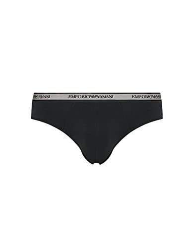 Emporio Armani Banda Con Logotipo De Core Bañador, Hombre, Negro, L