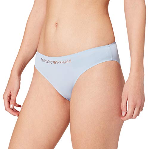 Emporio Armani Ropa Interior (Microfibra) Calzoncillos, Azul Celeste, XL para Mujer