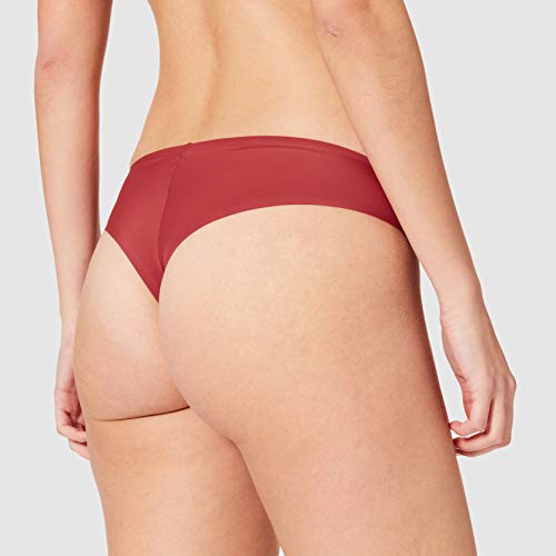 Emporio Armani Underwear Brazilian Brief Bonding Microfiber Calzoncillos, Granada de Pomelo, XL para Mujer