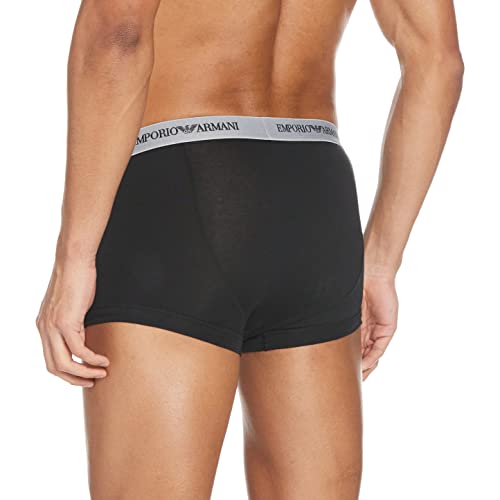 Emporio Armani Underwear CC717 Calzoncillos, Hombre, Negro (Negro 00120), XXL