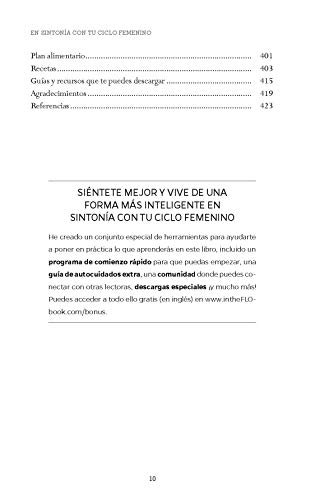 EN SINTONIA CON TU CICLO FEMENINO: FLO aprende a sincronizarte con tu bioquímica para dar rienda suelta a tu creatividad, mejorar tu vida sexual y hacer más con menos estrés