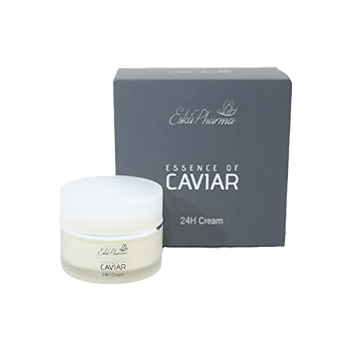 Eskapharma Caviar Essence Crème 24H Crema facial antiarrugas para mujeres y hombres (50ML)