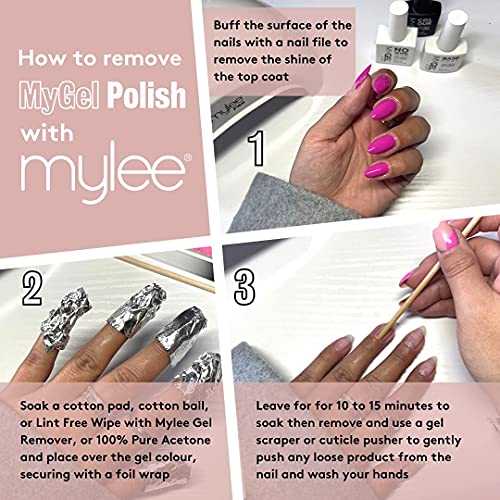 Esmalte de gel para uñas MyGel, de MYLEE (10ml) MG0038 - Soft Touch UV / LED Nail Art Manicure Pedicure para uso profesional en el salón y en el hogar - Larga duración y fácil de aplicar