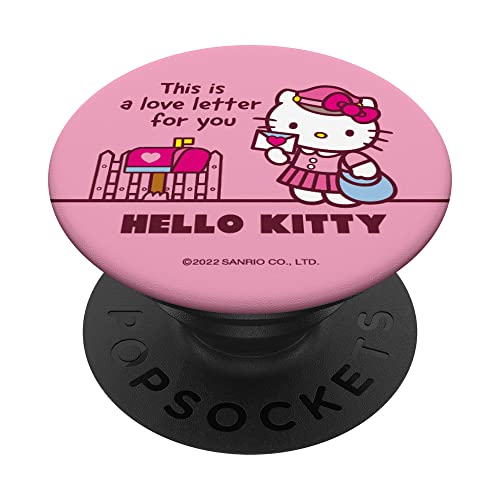 Esta es una carta de amor para ti - Hello Kitty PopSockets PopGrip Intercambiable
