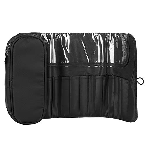 Estuche para brochas de Maquillaje, Estuche para cosméticos Estuche para lápices Estuche Enrollable Bolso de Mano Estuche para cosméticos Estuche para bolígrafos para Mujeres