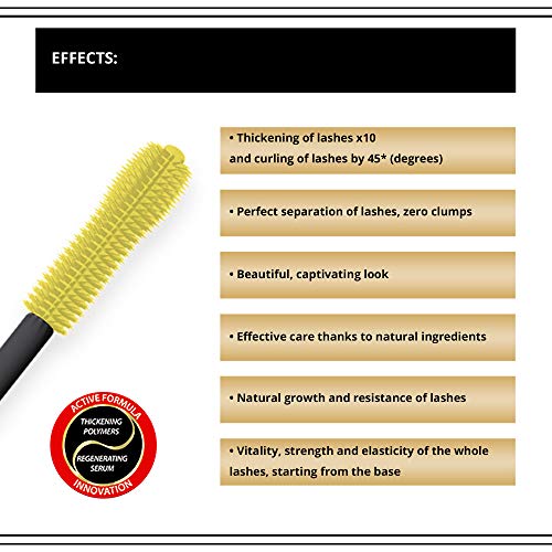 Eveline Cosmetics Colume Celebrity Mascara Black Tusz do rzęs