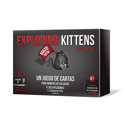 Exploding Kittens NSFW (Asmodee EKEK02ES)