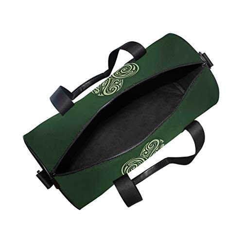 FAJRO Happy St Patrick's Day Gym Bolsa de viaje para hombre