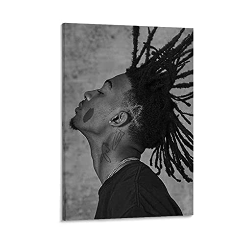 FANFF 9-Playboi Carti Music Canvas Poster Pintura decorativa Lienzo de pared Arte de la sala de estar Carti Pintura del dormitorio 30 x 45 cm