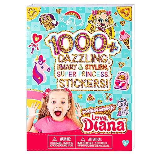 Fashion Angels Love, Diana 1000+ Sticker Book, Multi (56200)