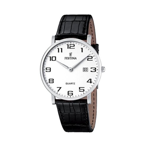 Festina Reloj Analógico para Hombre de Cuarzo con Correa en Piel 142-3601-28