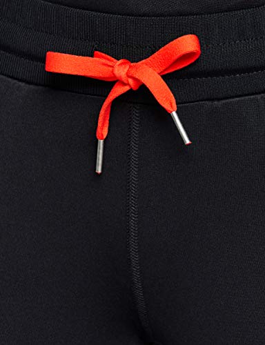 find. Slim Cropped Jogger, Pantalones de Deporte Mujer, Negro (Black/Sport Red), 42 (Talla del Fabricante: Large)