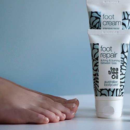 Foot Repair de Australian Bodycare | Gel para el cuidado de los pies | Para la picazón, ardor, enrojecimiento entre los dedos de los pies | Cuidado diario de hongos | Con aceite de árbol del té|50 ml