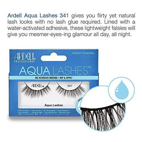 Forever Living Aqua Lashes Pestañas 341, color Negro