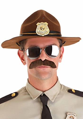 Fun Costumes Adult Super Troopers Mustache and Sunglasses Kit Standard