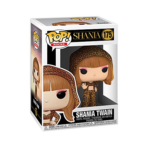 Funko - Pop! Rocks: Shania Twain- Shania Twain Figura Coleccionable, Multicolor (46929)