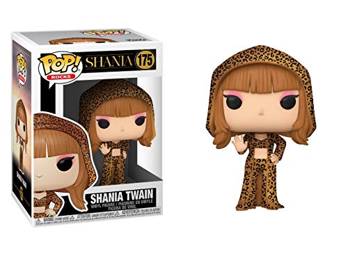 Funko - Pop! Rocks: Shania Twain- Shania Twain Figura Coleccionable, Multicolor (46929)