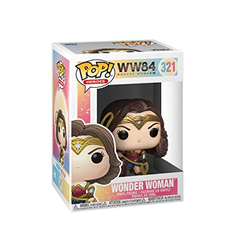 Funko - Pop! Wonder Woman 1984: Wonder Woman Figura Coleccionable, Multicolor (46663)