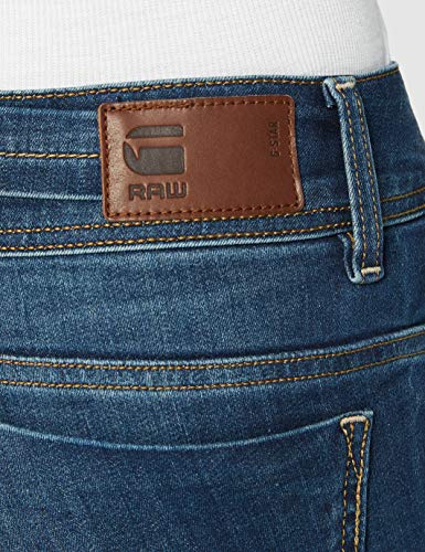 G-STAR RAW, mujer Jeans Midge Saddle Straight , Azul (dk aged 6553-89), 26W / 32L