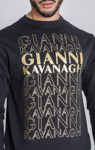 Gianni Kavanagh Black Ego Sweat, XS Men's