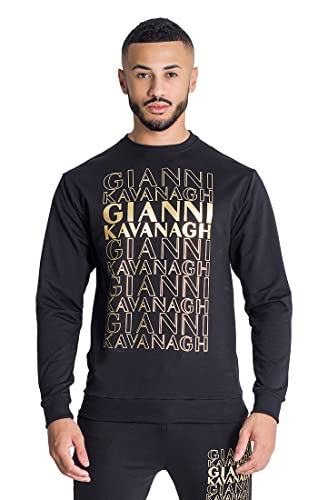 Gianni Kavanagh Black Ego Sweat, XS Men's