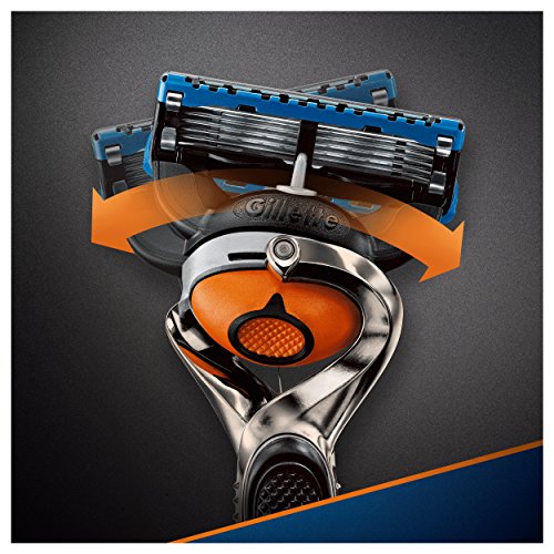 Gillette Fusion ProGlide FlexBall con 3 cuchillas ProGlide de repuesto y Fusion Gel de 75 ml