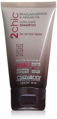 GIOVANNI - 2chic Brazilian Keratin & Argan Oil Shampoo - 1.5 fl. oz. (44 ml)