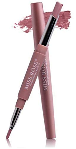 GoBeLi Lápiz labial 2 en 1 (Spanish Pink 06) lápiz labial – perfilador de labios