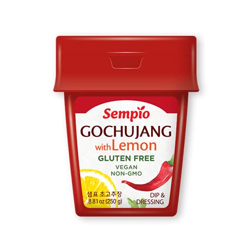 Gochujang Pasta de soja con chile y Limón Coreano Chili Paste Sin Gluten Gluten free 250g