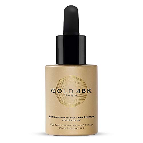 GOLD 48K - Sérum para el contorno de los ojos - iluminación y firmeza - Oro Puro + Ácido Hialurónico