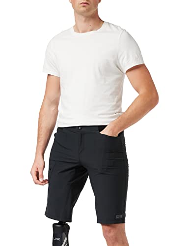 GORE WEAR Short de ciclismo Passion para hombre, XXL, Negro