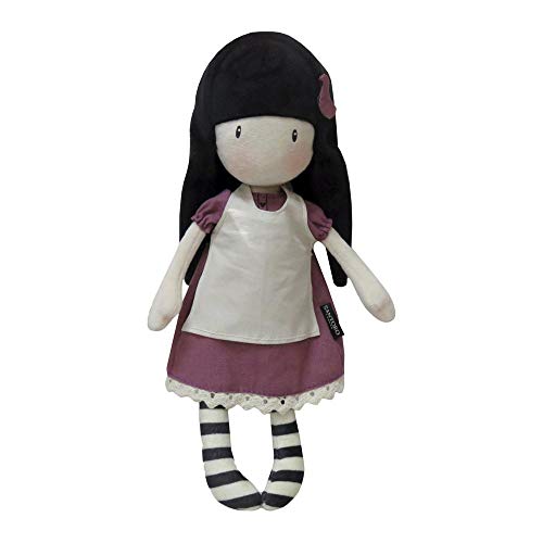 Gorjuss M-06-G Muñeca de Trapo en Display - My Secret Place, 30 cm