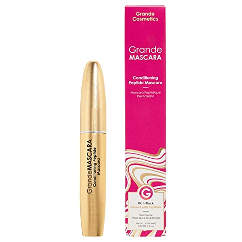 Grande Cosmetics GrandeMASCARA Conditioning Peptide Mascara, Rich Black