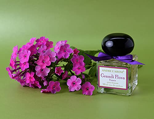 GRANDI FLORA - Andre L’Arom - Eau de Parfum para mujer 50 ml - Oriental - Fabricado en Francia - Producto de Grasse