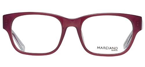 Guess Brille GM0264 51074 Monturas de Gafas, Rojo (Burgundy), 52 para Mujer