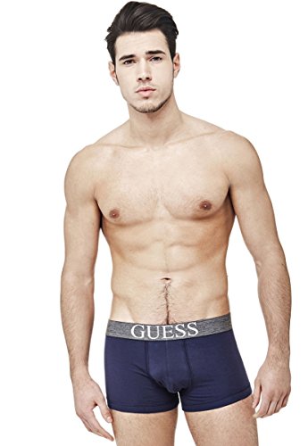 Guess Trunk 3 Pack Ropa Interior Deportiva, Multicolor (Stark Navy/After Dar), X-Large para Hombre