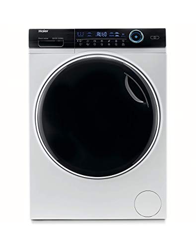 Haier I-Pro Series 7 HW100-B14979- Lavadora carga frontal 10KG, Función Vapor Refresh y Antimanchas, Motor Direct Motion, Antibacterias, 1400 RPM, Fin Diferido, Tambor XL, 14 Programas, Clase A