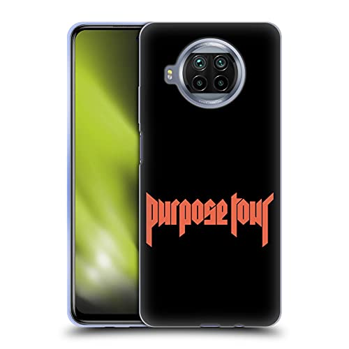 Head Case Designs Licenciado Oficialmente Justin Bieber Logotipo Tour Merchandising Caso de Gel Suave Compatible con Xiaomi Mi 10T Lite 5G