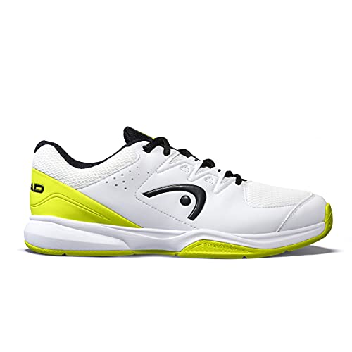 HEAD Grid, Zapatillas para Squash Unisex Adulto, Amarillo y Blanco, 40.5 EU