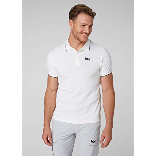 Helly Hansen KOS Polo, Hombre, Blanco (Blanco 001), L