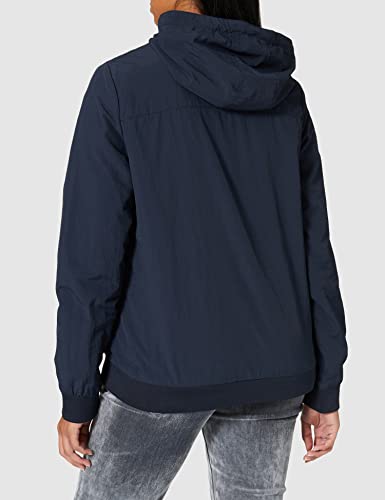 HIKARO Sudadera con Cremallera y Capucha Mujer, Azul (Navy), 44 (Talla del fabricante: X-Large)