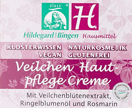 Hildegard von Bingen remedios caseros violeta crema de cuidado de la piel, Paquete 1er (1 x 100 ml)