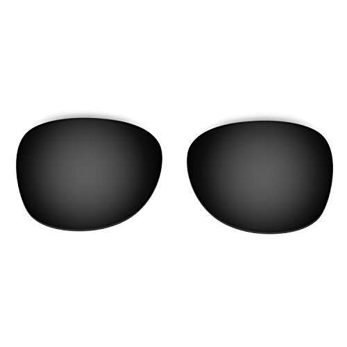 HKUCO Mens Replacement Lenses For Ray-Ban Wayfarer RB2132 52mm Black Polarized