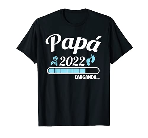 Hombre Papá 2022 Prácticas Divertida Futuro Novato Anuncio Embarazo Camiseta