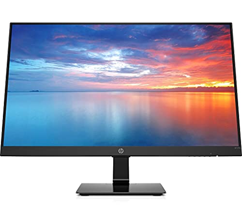 HP 27m – Monitor de 27” Full HD (1920 x 1080, 60Hz, 5ms, IPS LED, 16:9, HDMI, VGA, Antirreflejo, Low Blue Light, Inclinación Ajustable) Negro