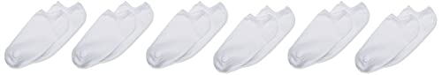 HUE Women's Cotton Liner No-Show Sock 6-Pack