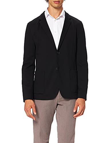 HUGO Agaltus214J2 Chaqueta de Traje de Negocios, Negro1, 54 para Hombre