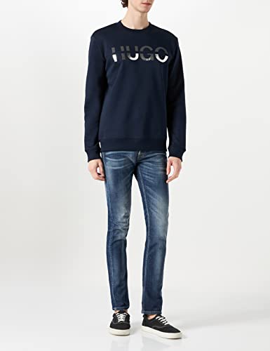 HUGO Derglas Sudadera, Dark Blue 405, M para Hombre